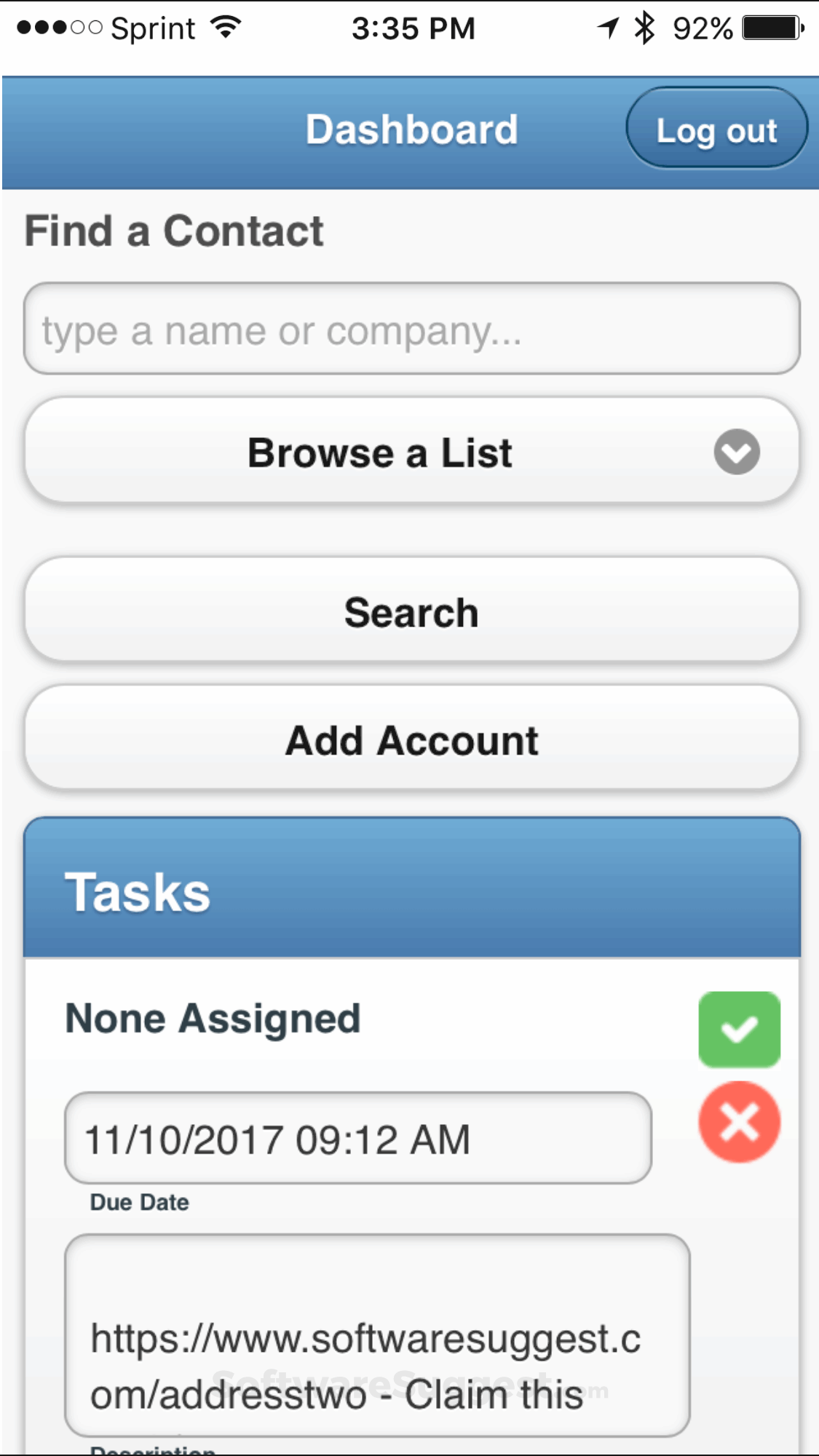 AddressTwo Small Screenshot 2